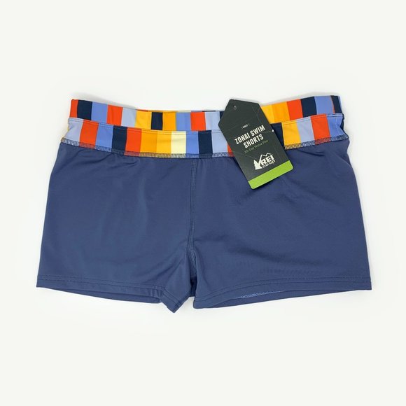 REI Co-Op | Zonai Multi Stripe Swim Shorts | UPF 50 | NWT!!! - Picture 1 of 3